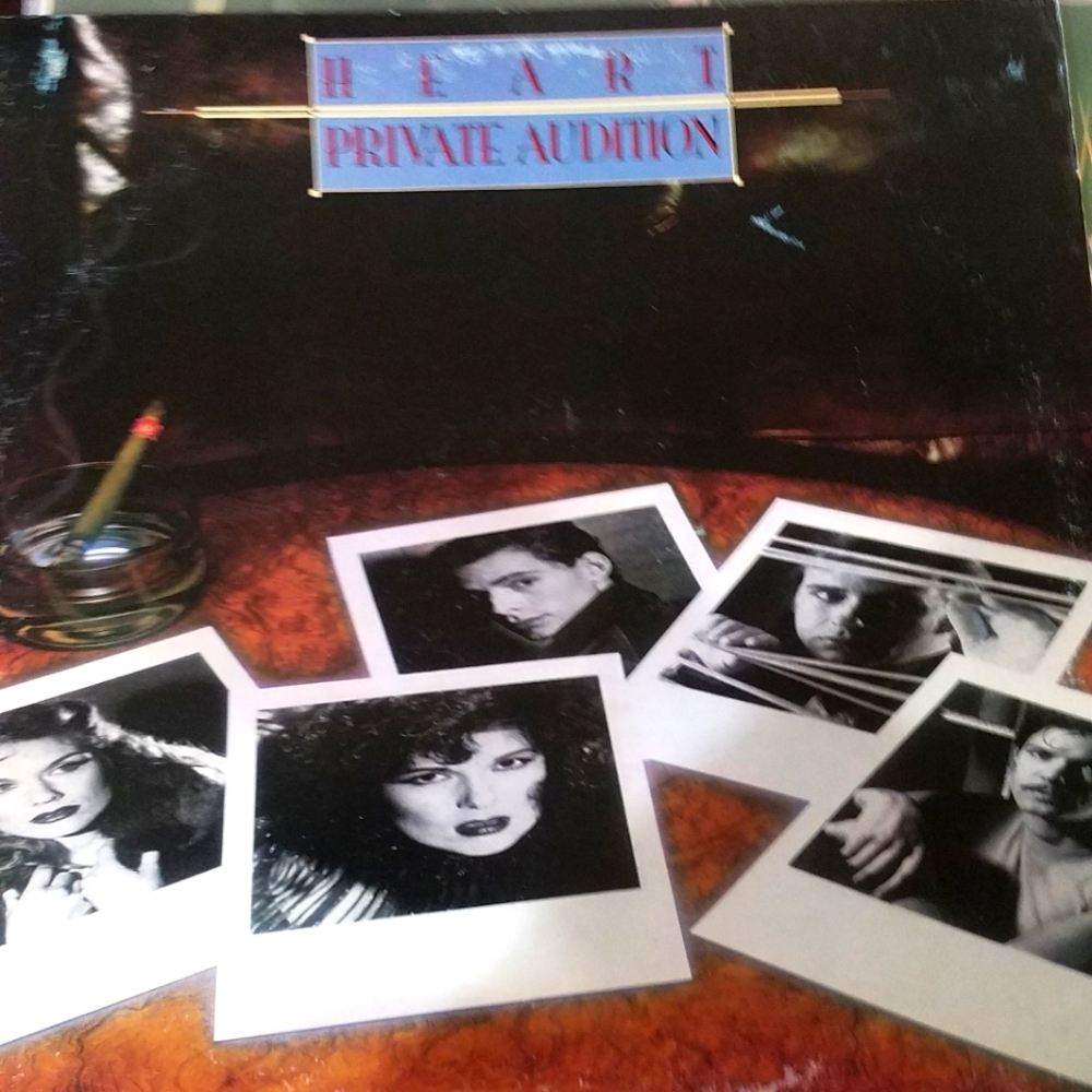 1982 Heart "Private Auditions" Vinyl Record